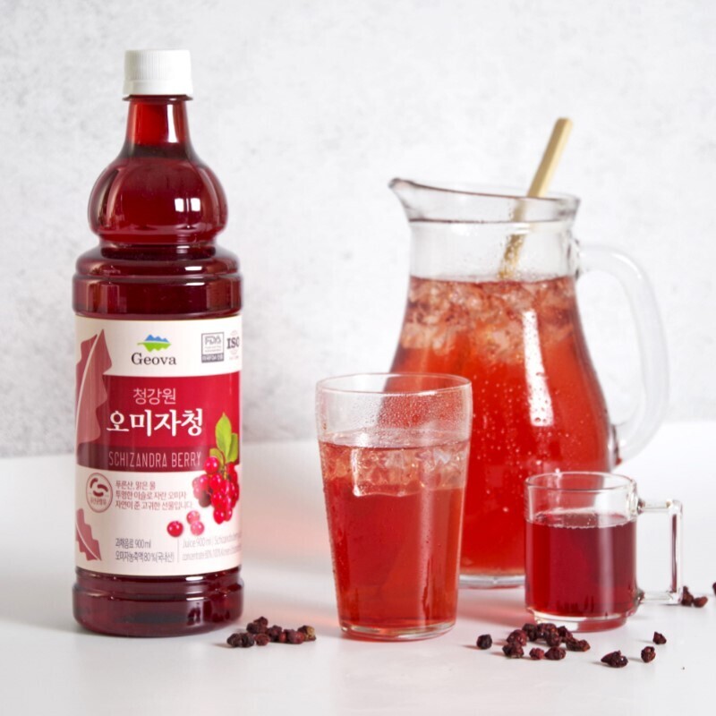 내몸날다,유산균 발효특허 오미자청 900ml